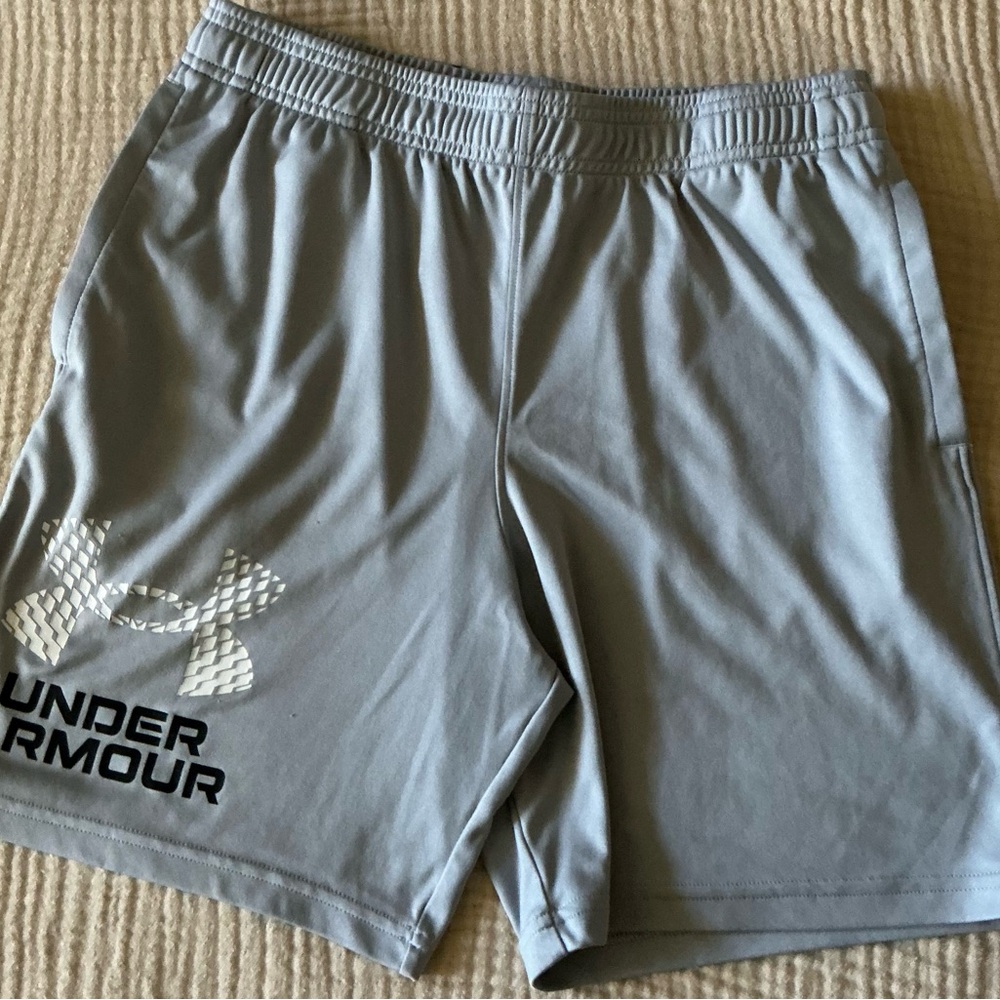 Under Armour Light Gray Performance Shorts